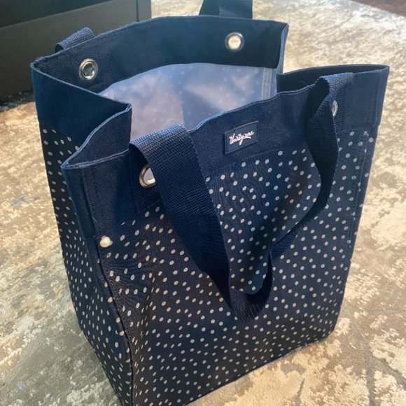 Thirty-one tote Polka Dot Canvas Tote - Picture 1 of 2